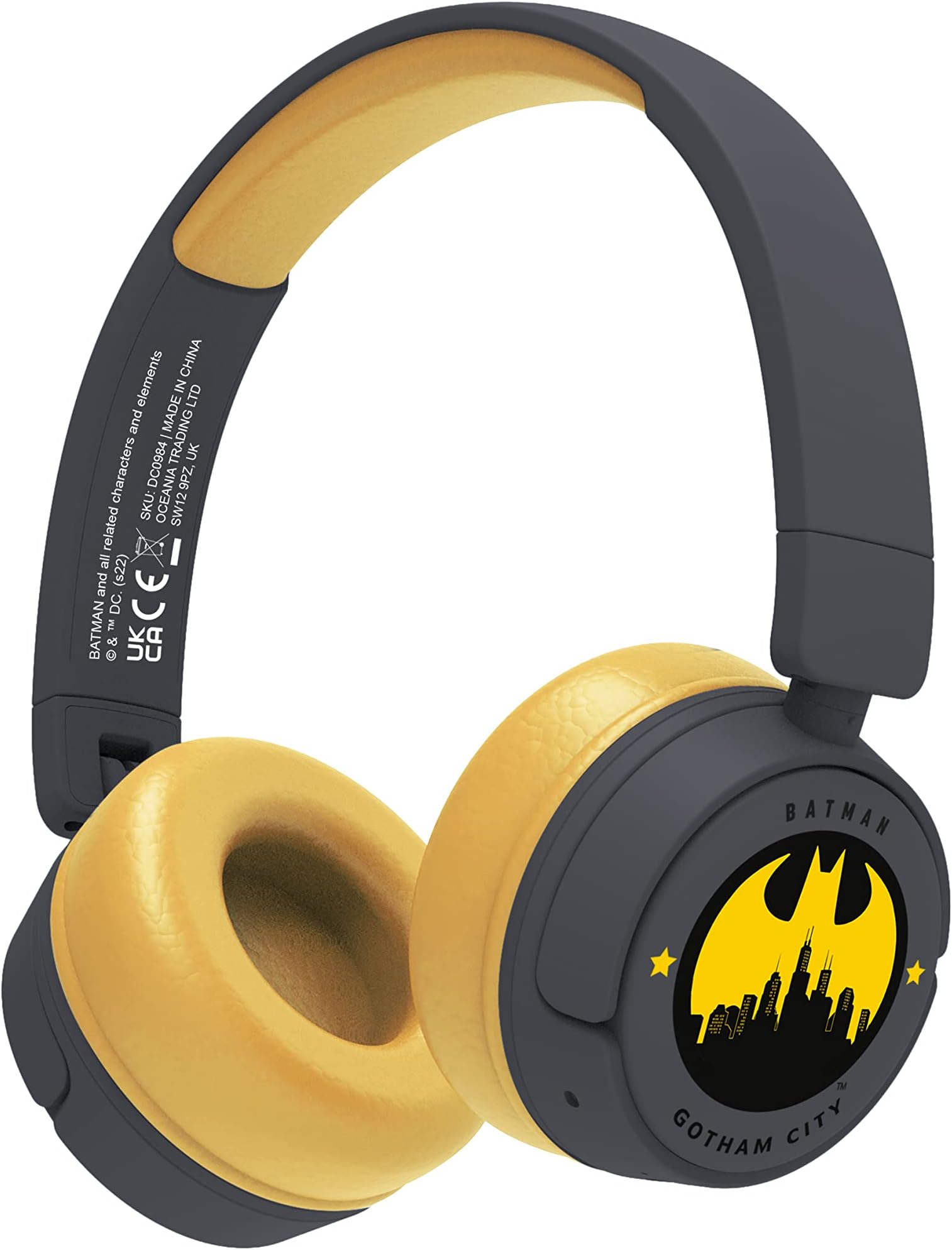 BATMAN GOTHAM CITY CHILDRENS WIRELESS HEADSET