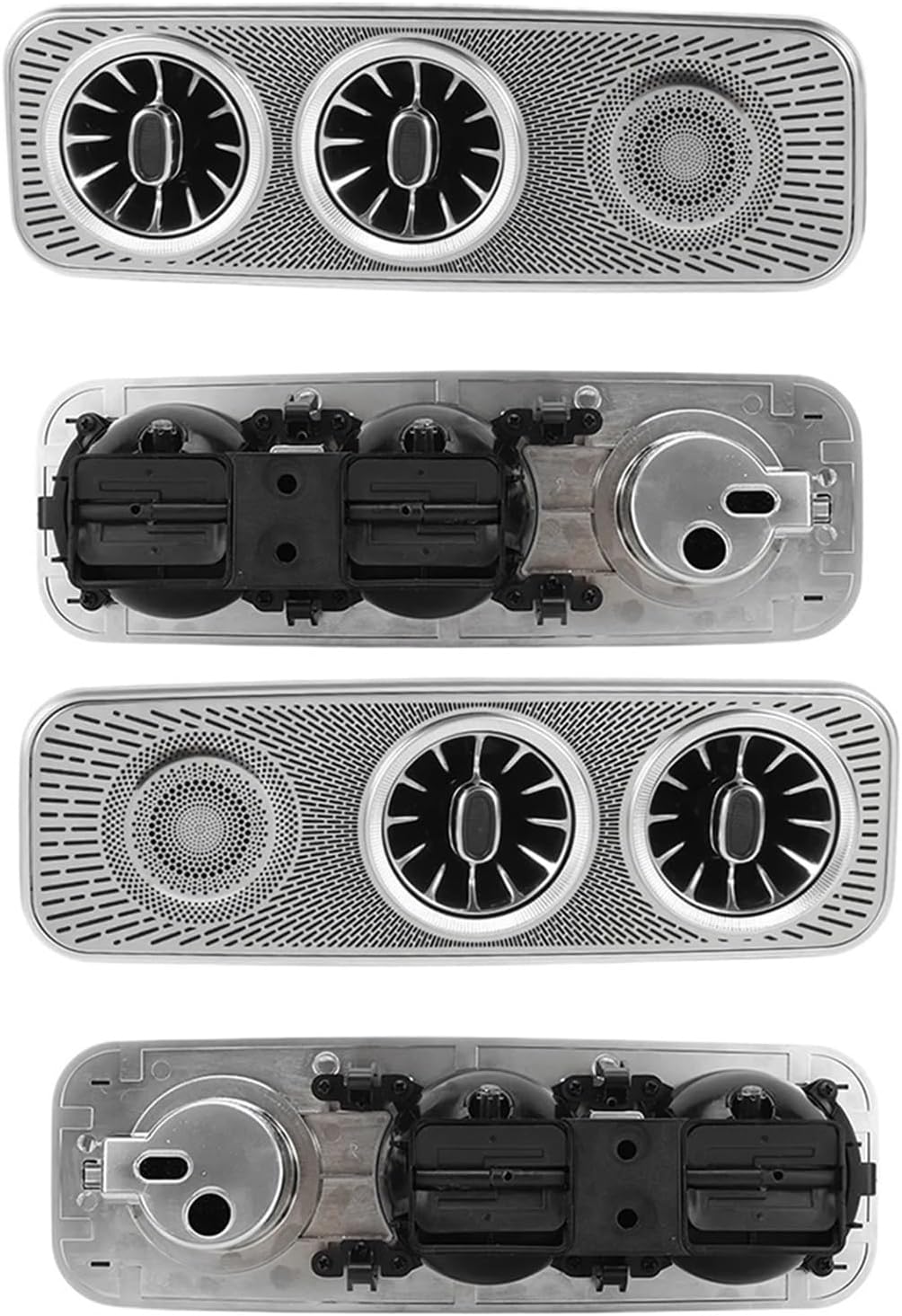 Interior Roof Air Conditioning Turbo Vent Outlet Trim Fit for Benz V Class