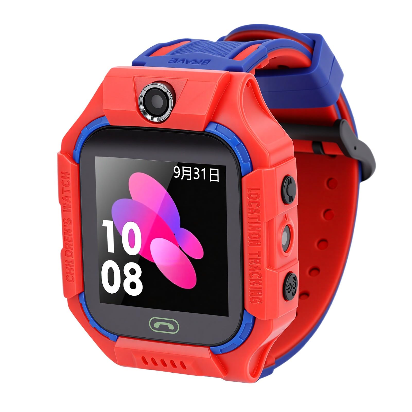 Reloj inteligente para niños rastreador LBS 2G con alarma SOS 8