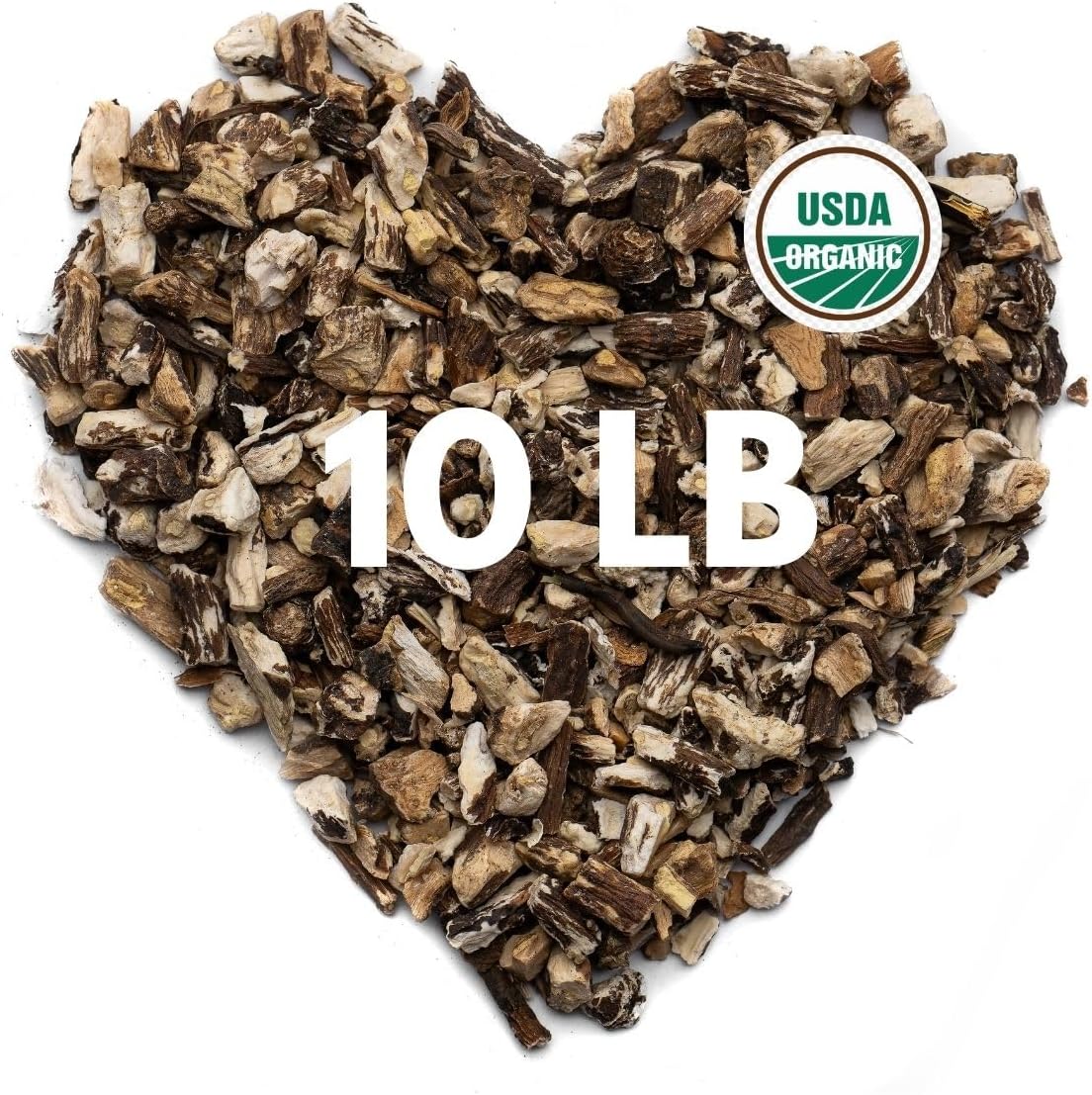 Super Value Pack 10 LB - Organic Dandelion Root Tea - Liver, Digestion, Gut Health - Herbal Coffee Alternative