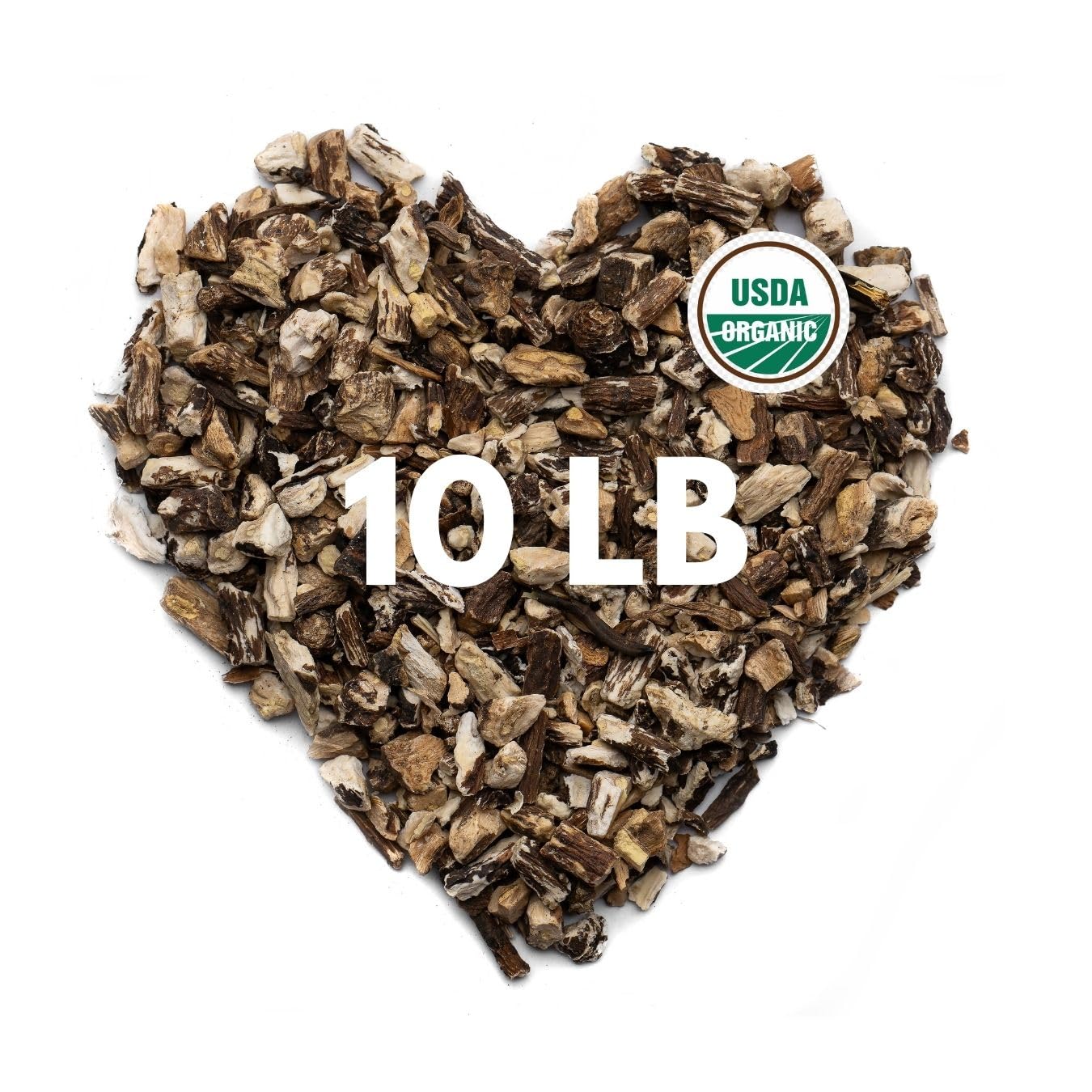 Super Value Pack 10 LB - Organic Dandelion Root Tea - Liver, Digestion, Gut Health - Herbal Coffee AlternativeUSDA Organic