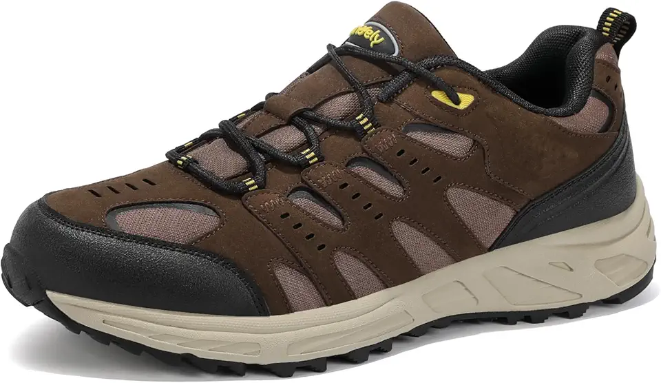 Tênis masculino de corrida em trilha, antiderrapante, para caminhada, tênis moderno, para treino