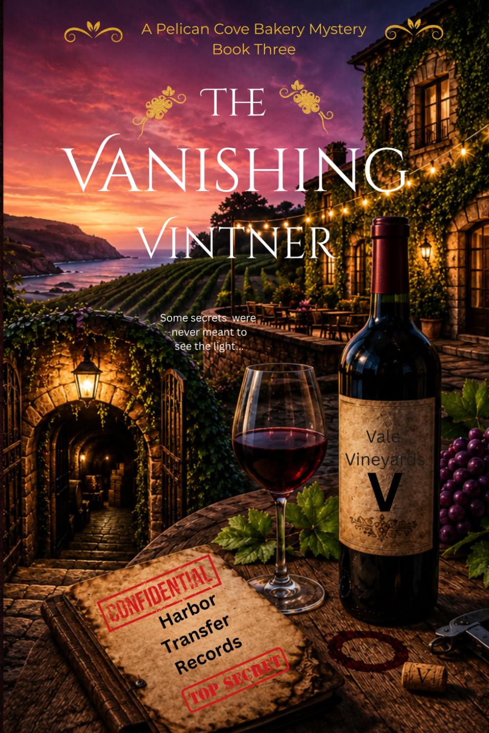 The Vanishing Vintner: Pelican Cove Bakery Mysteries — Book Three