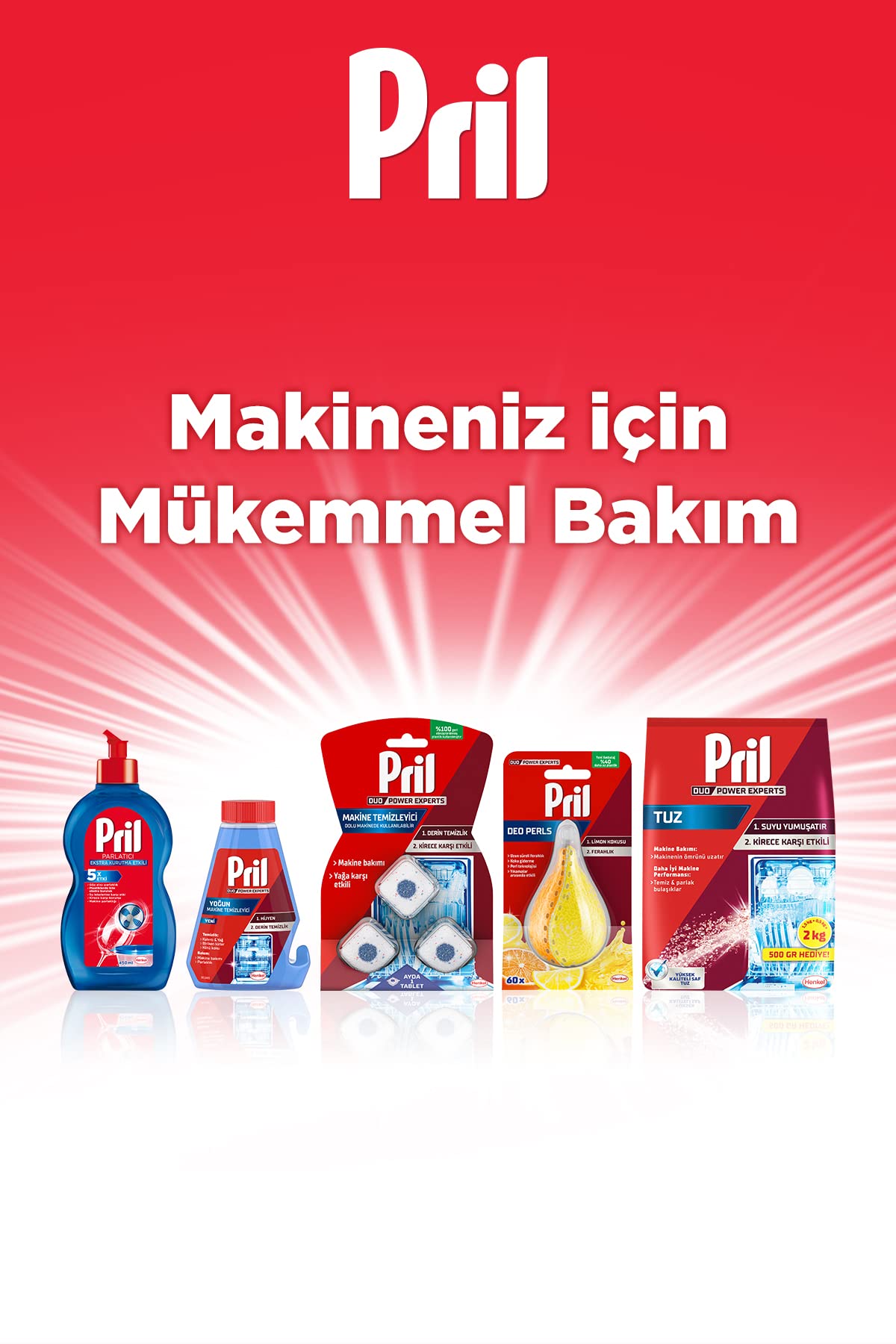 Pril Bulaşık Makinesi Parlatıcı Ekstra Kurutma Etkili 750 ml