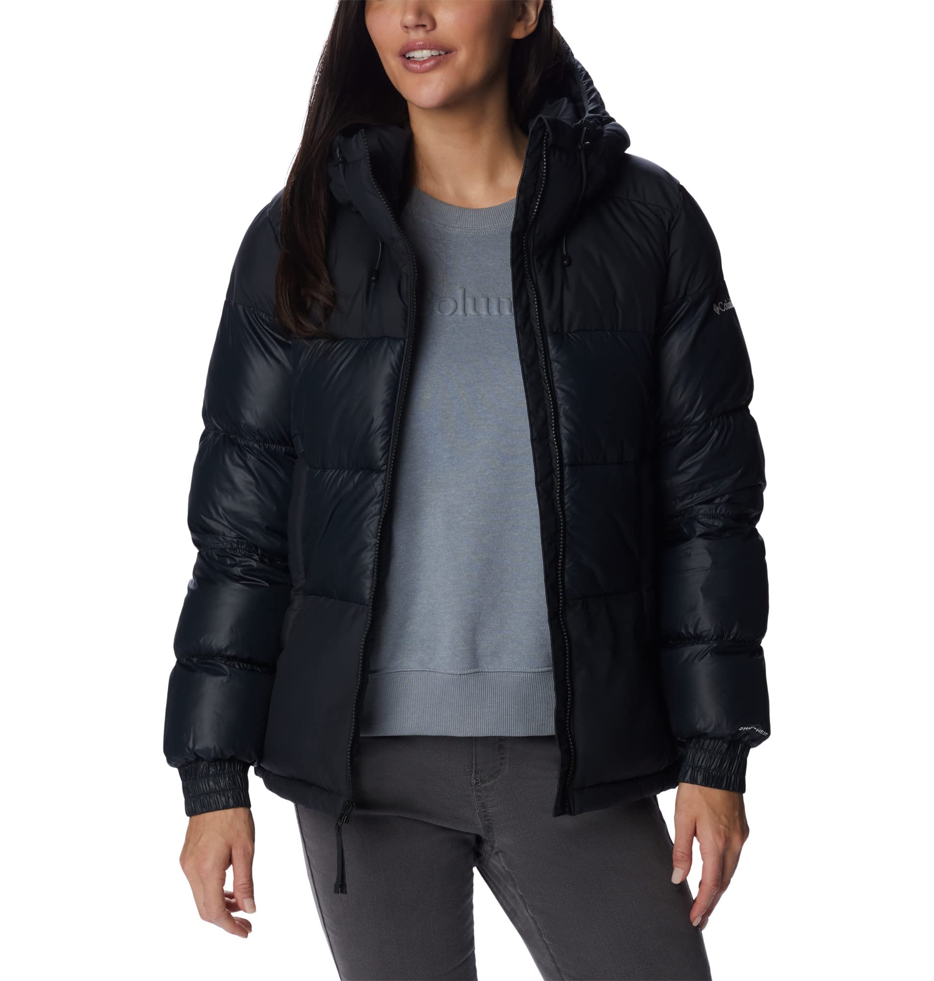 Columbia Pike Lake 2 Hooded Insulated Jacket, Doudoune À Capuche Femme, Black, Taille S