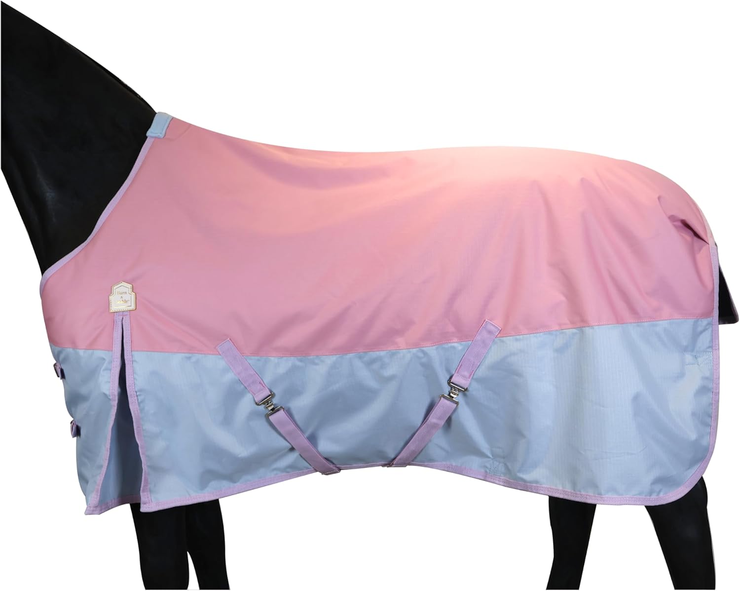 BARN & STABLE 600Denier 3000mm/3000mvp Super Waterproof & Breathable Horse Blankets for Winter with 200g Fill