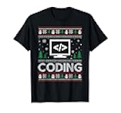 Ugly Christmas Sweater Design Funny Coding Ugly Xmas T-Shirt