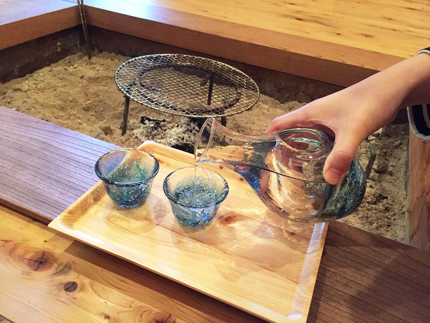 東洋佐々木ガラス Cold Sake Set G604-M70