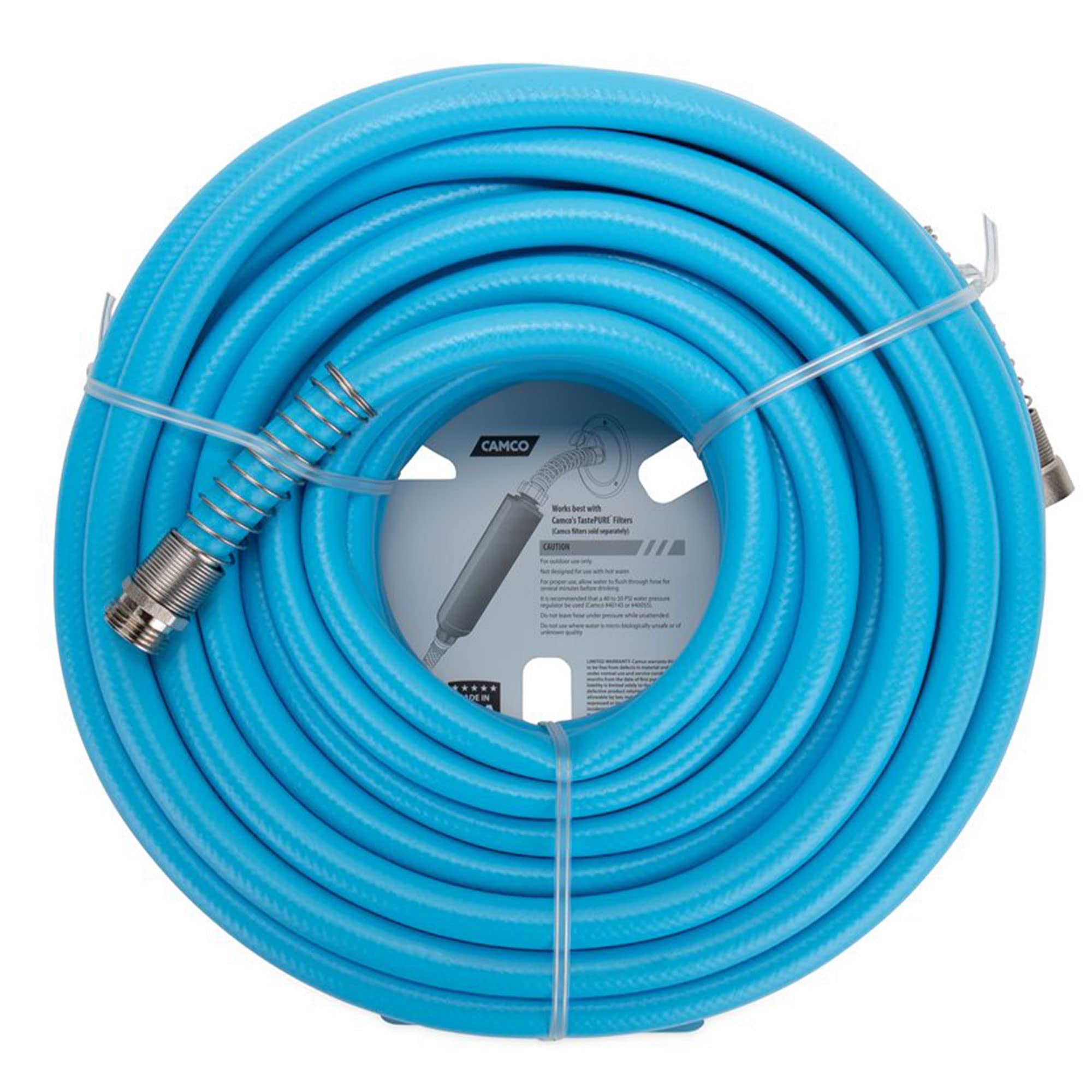 Camco EvoFlex 22597 - Tubo per acqua potabile da 1,5 cm, ideale per camper e marini, con design extra flessibile (22597), colore: Blu