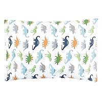 Vista 22 de Hudson Baby Funda de almohada unisex de algodón para bebé, Animal Adventure, talla única