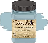 Vista 32 de Dixie Belle Paint Company - Pintura con acabado de tiza para muebles, color blanco lino (Drop Cloth), 8 fl oz, pintura mineral color blanco lino mate
