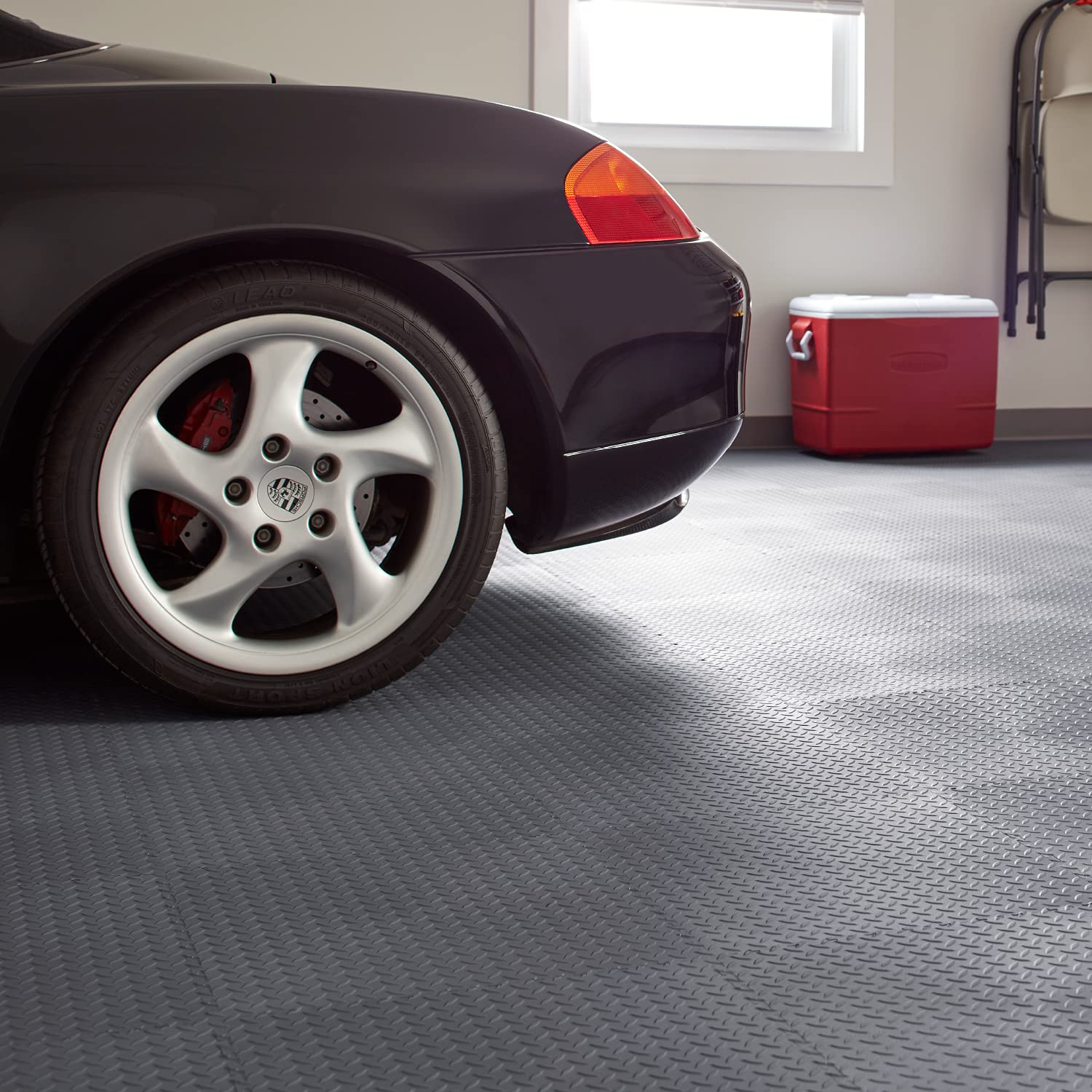 VersaTex Garage Floor 18 x 18 inch Square Floor Tiles for Home Gym Buy