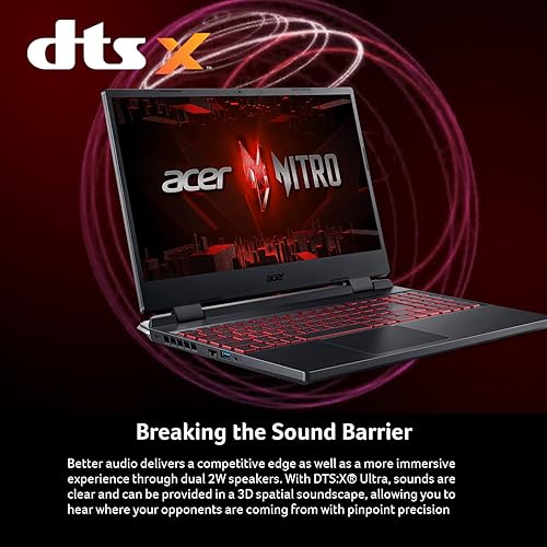 Miniatura 8 de Acer Nitro 5 AN515-58-57Y8 - Laptop para juegos  Intel Core i5-12500H  GPU NVIDIA GeForce RTX 3050 Ti  Pantalla IPS FHD de 15.6 pulgadas 144Hz  DDR4