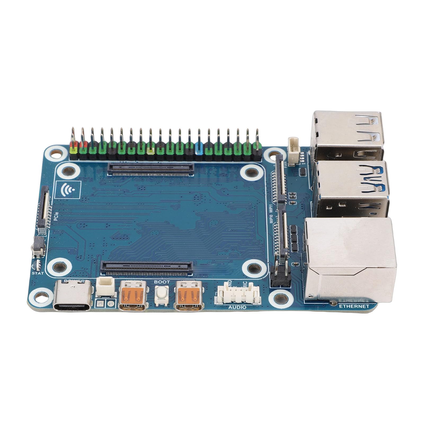 Scheda Adattatore per Computer a Scheda Singola con Porte USB Gigabit Ethernet e Intestazione Integrata per Applicazioni Multimediali 85x56mm 1 unità