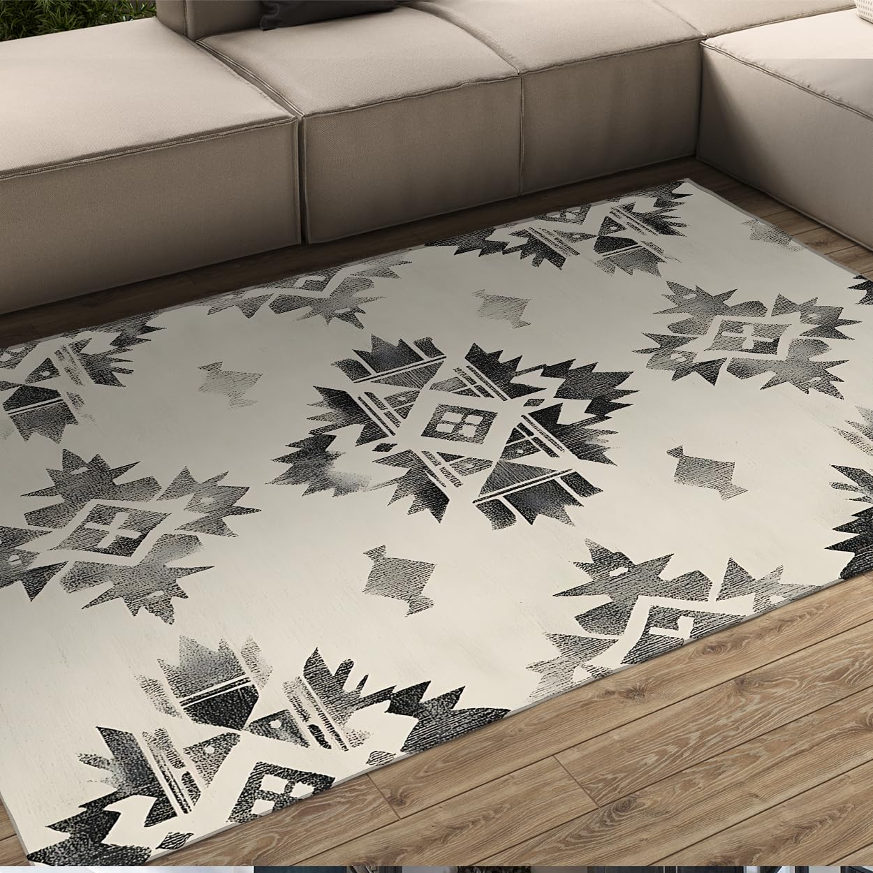 Tapis de cuisine géométrique et moderne pour sublimer votre buanderie