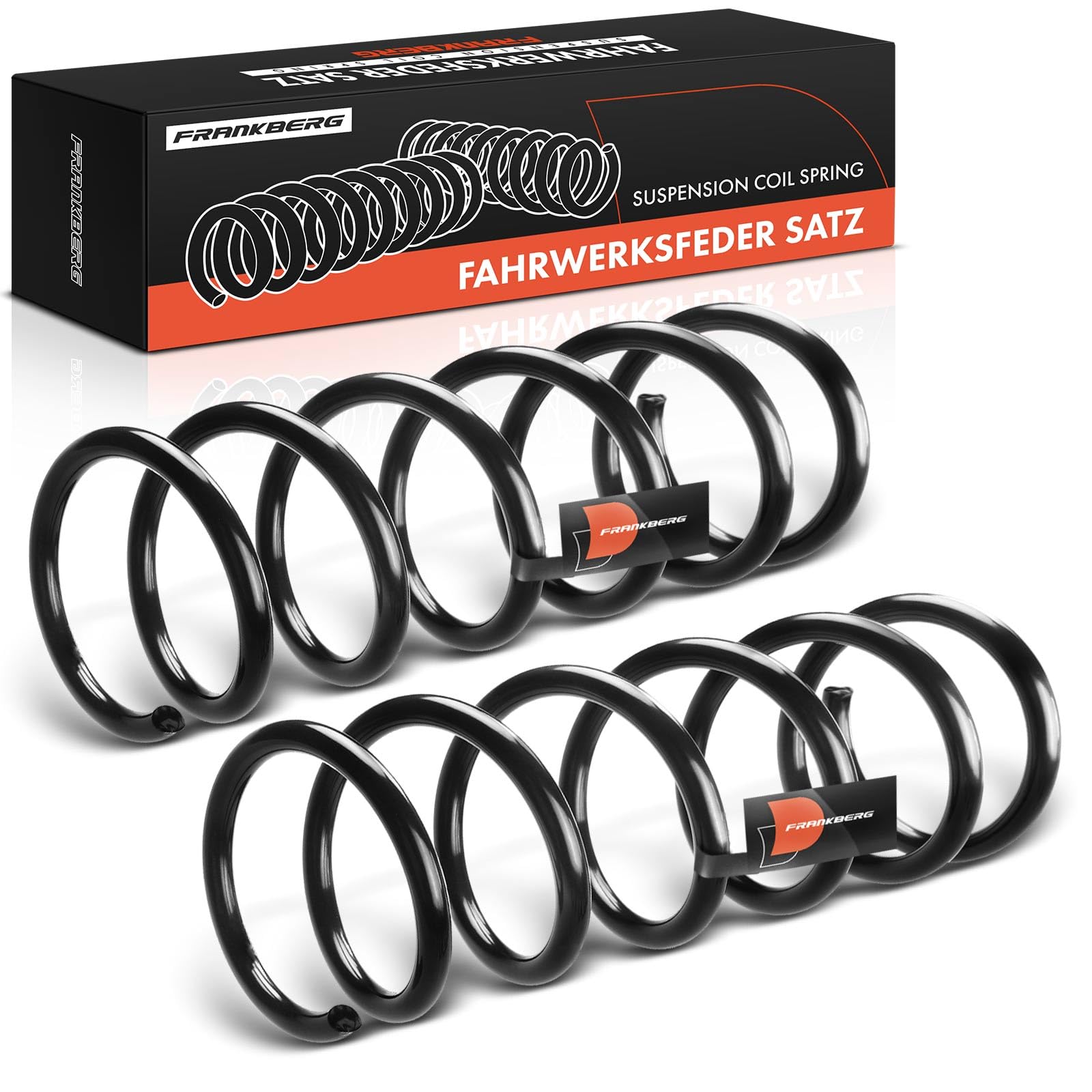 Frankberg 2 muelles de suspensión eje trasero 1509911 | Compatible con: Mondeo IV Berlina BA7, Mondeo IV BA7