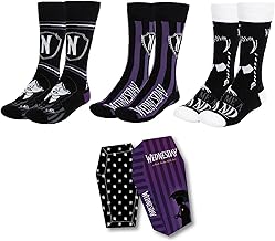 CERDÁ LIFE'S LITTLE MOMENTS Unisex Pack Calcetines 3 Piezas Wednesday Socks, Multi-Colour, 3-9, Colourful, One size fits all