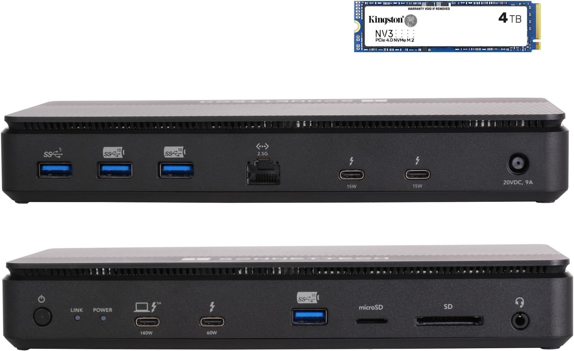 Echo 13 Thunderbolt 5 SSD Dock - 4TB
