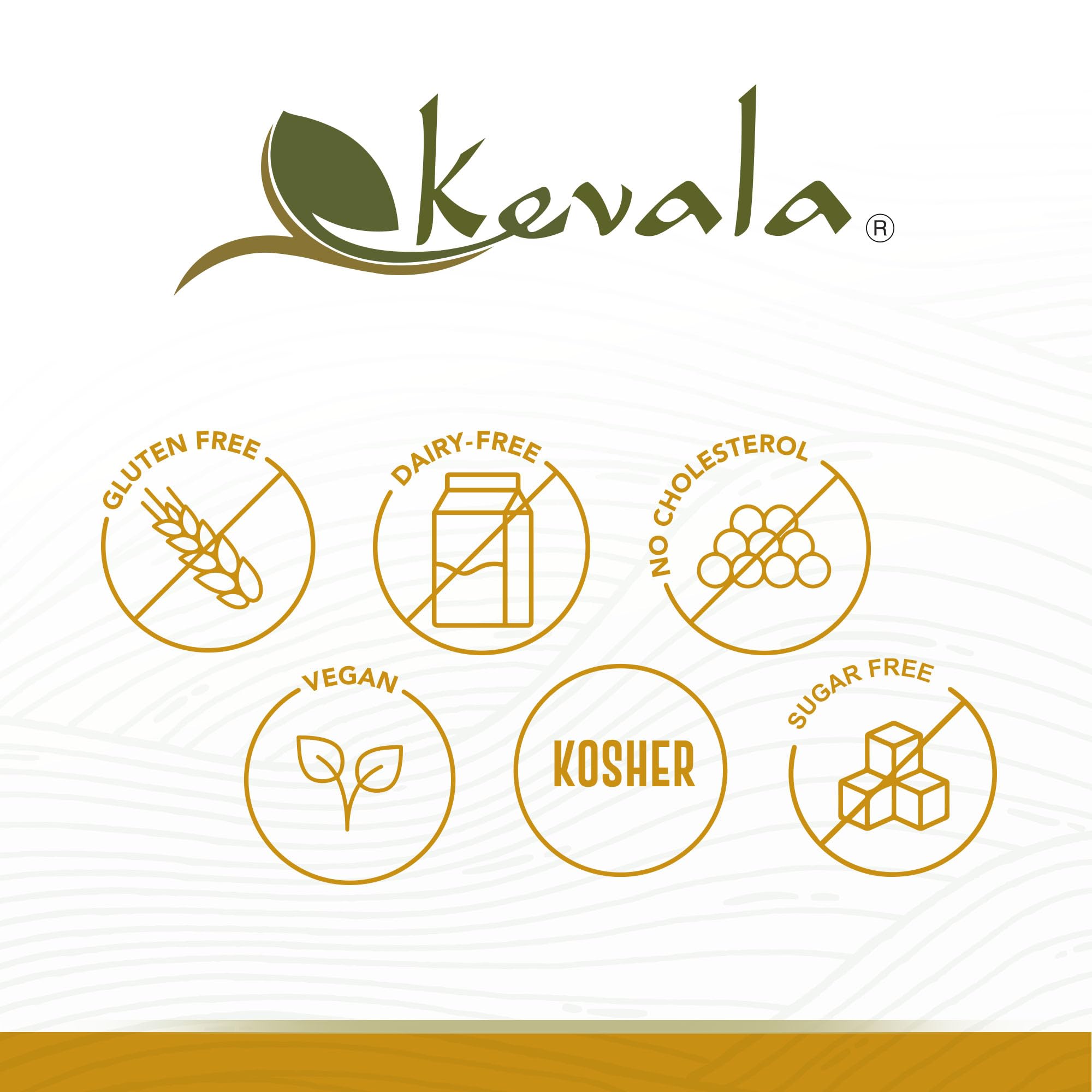 Kevala Lievito nutrizionale - Polvere non fortificata premium per cucina vegana, prodotto negli Stati Uniti, condimento con un sapore di formaggio, lievito secco senza sale aggiunto per alimenti