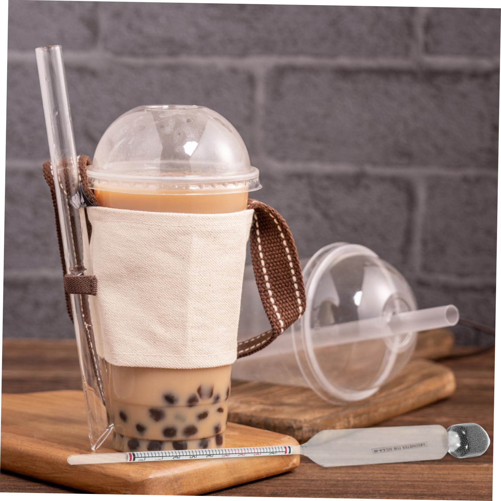 Cabilock 1Set Home Hydrometer Milk Lactometer Sugar Hydrometer for Accurate Measurement of Sugar Content Milk and Syrups and Portable Measuring Tool for Indoor and Outdoor Use