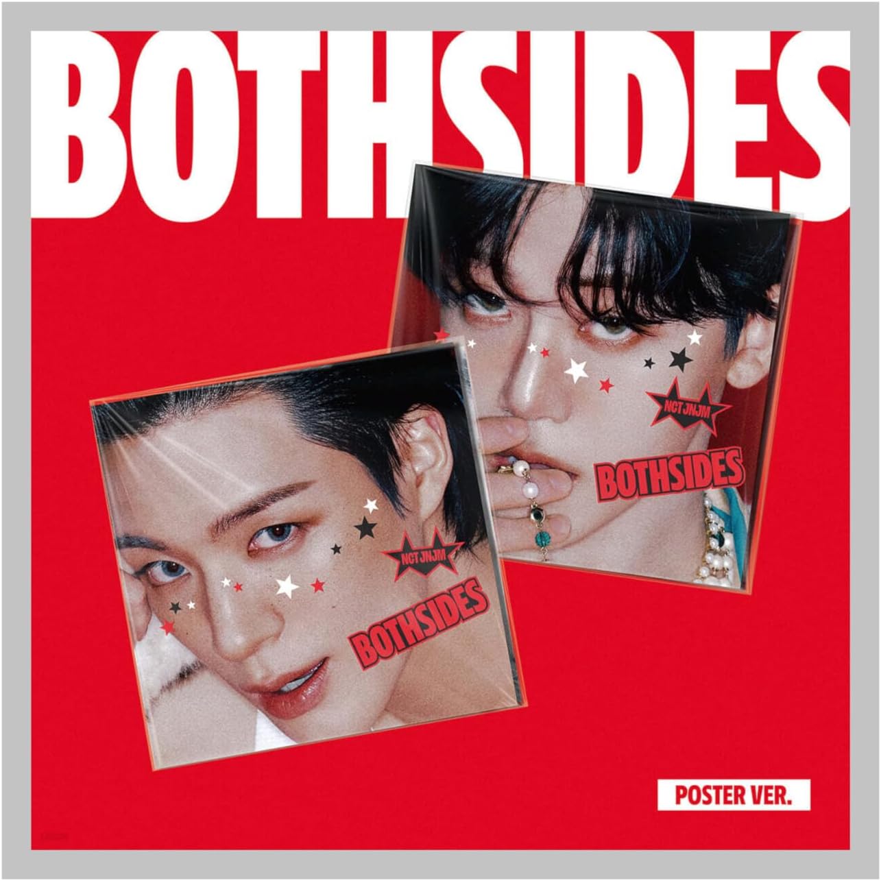 (POSTER Set : JENO+JAEMIN) NCT JNJM Jeno Jaemin BOTH SIDES 1st Mini Album with Tracking