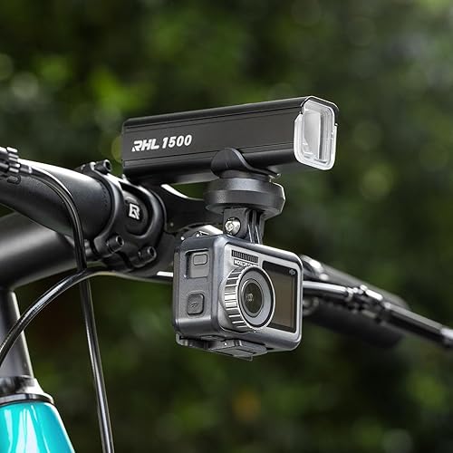 Miniatura 6 de ROCKBROS Soporte delantero para bicicleta compatible con Bryton GoPro - Manillar de ciclismo de 1.25 pulgadas1.252 in