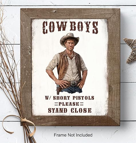 Miniatura 7 de Decoración de baño de campo, divertida decoración de baño rústica para hombres, decoración de pared de baño para el hogar, impresión artística