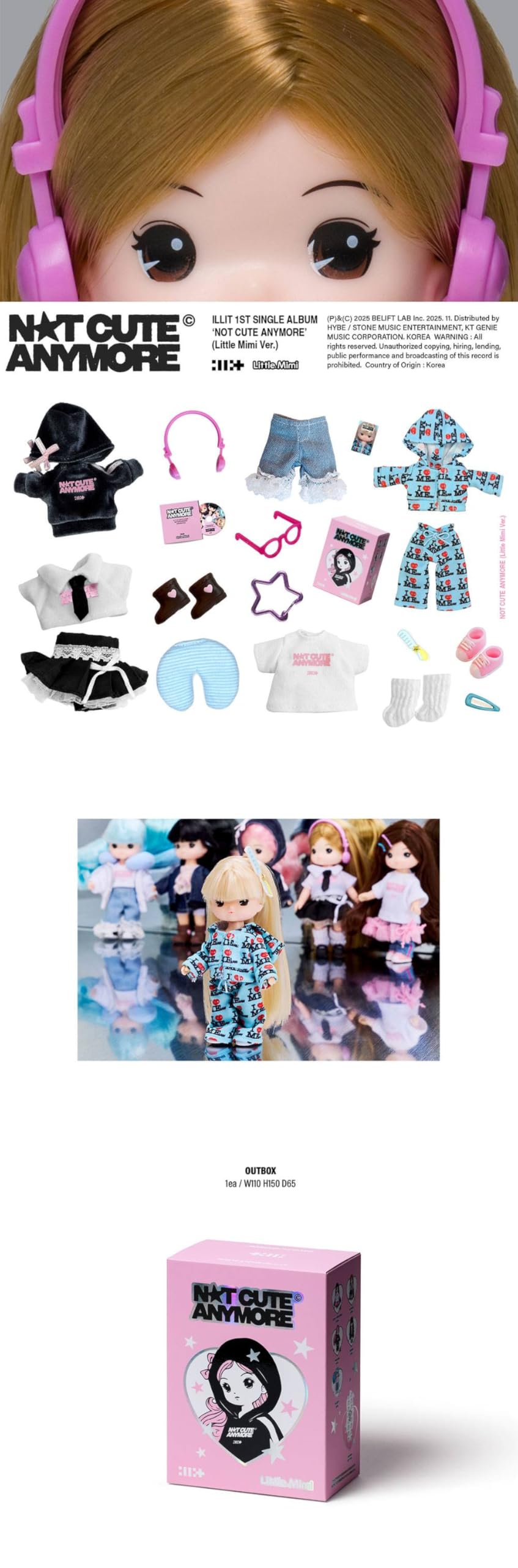 Amazon.co.jp: ILLIT (アイリット) - 1st Single [ NOT CUTE ANYMORE