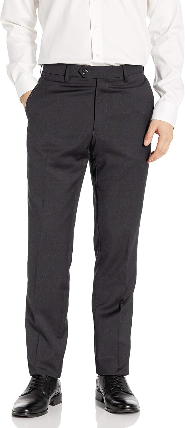 Palm Beach Men's Cole Flat Front Suit Separate Pants