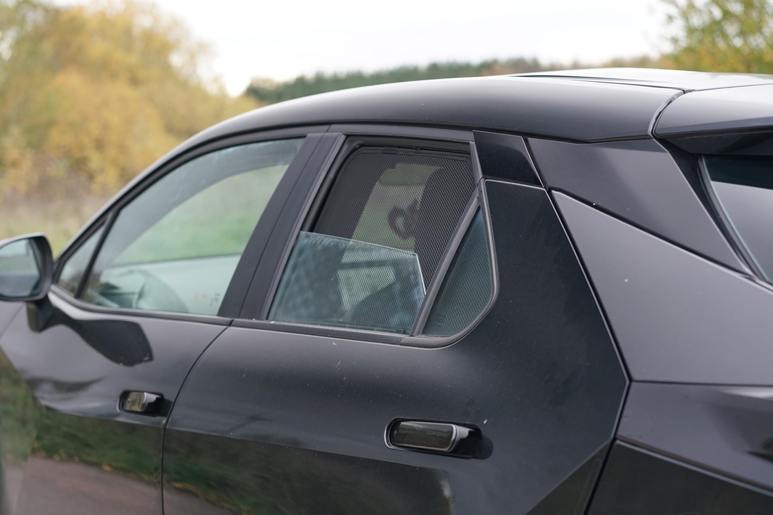 Juego de Car Shades (Puertas traseras) Compatible con Toyota C-HR II 2023- (2-Partes) cortinillas Parasol a Medida