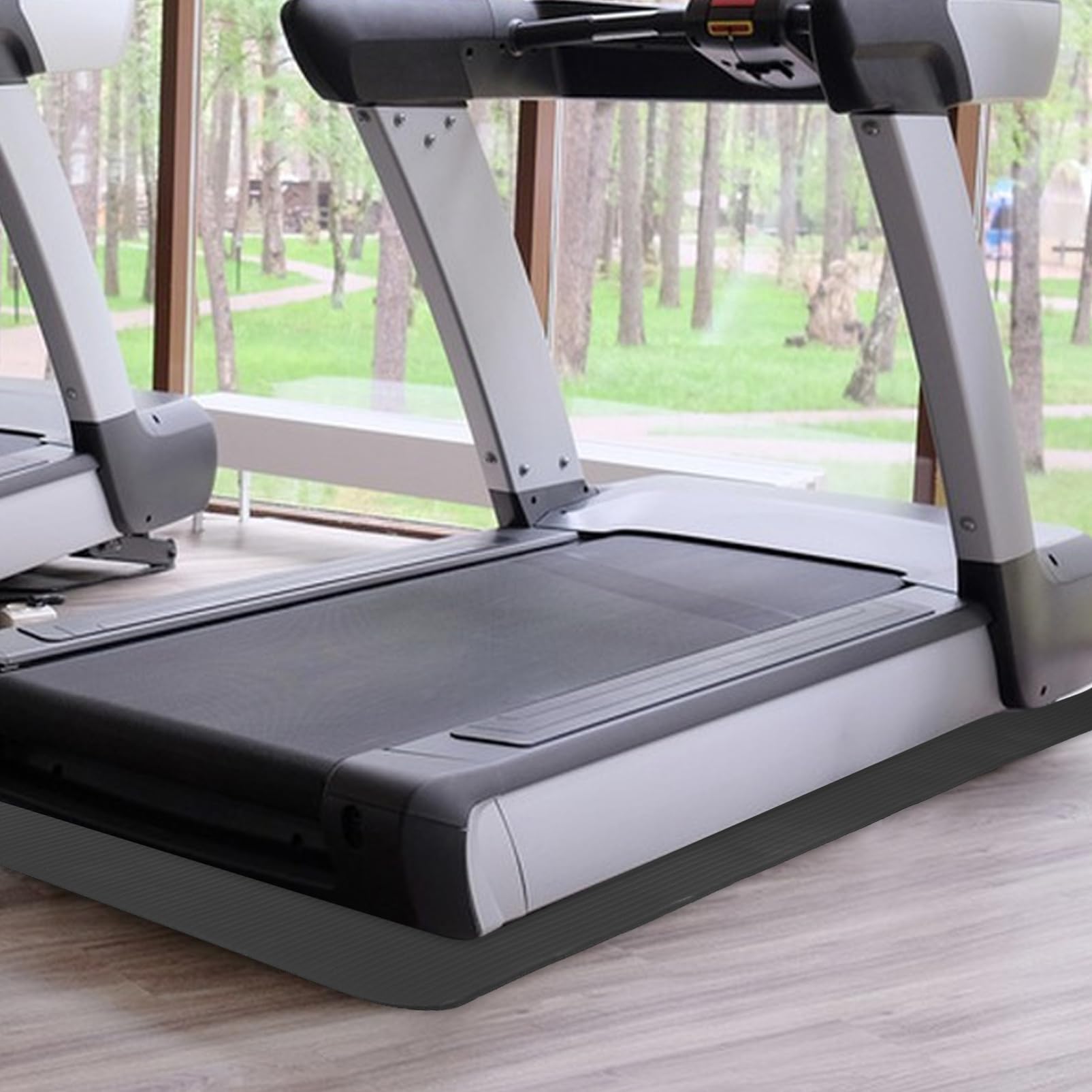 Happyyami Tappeto per Tapis in Nbr Nero, Antiscivolo per Palestra