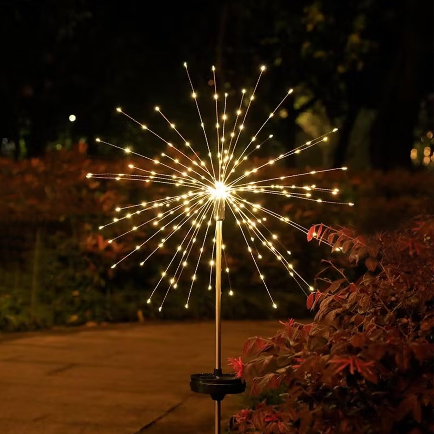 Epyz Solar Light Outdoor Waterproof Decorative garden Light Solar Landscape Lights, DIY Lights 90 LED Powered 35 Copper Wires for Walkway Patio,Party Decor [ Warm Yellow Light, Pack of 1 ] (B08RC46X8P) Amazon Price History, Amazon Price Tracker