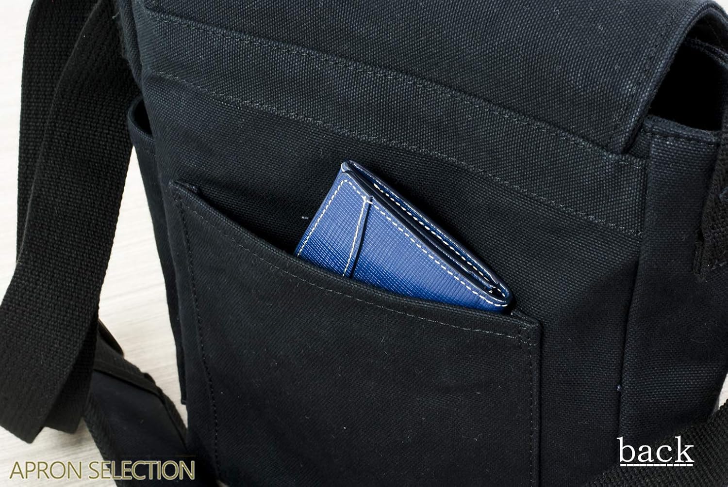 Cotton Canvas Cross Body Bag Moss Green For Men (Black)