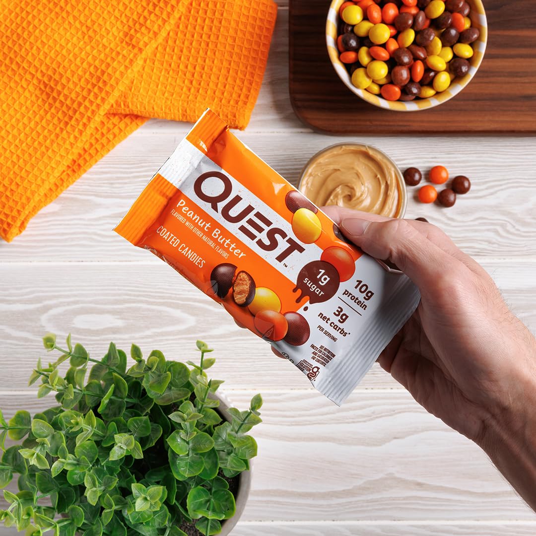 Amazon.com: Quest Nutrition Coated Candies, Peanut Butter, 1g Amazon.com: Quest Nutrition Coated Candies, Peanut Butter, 1g