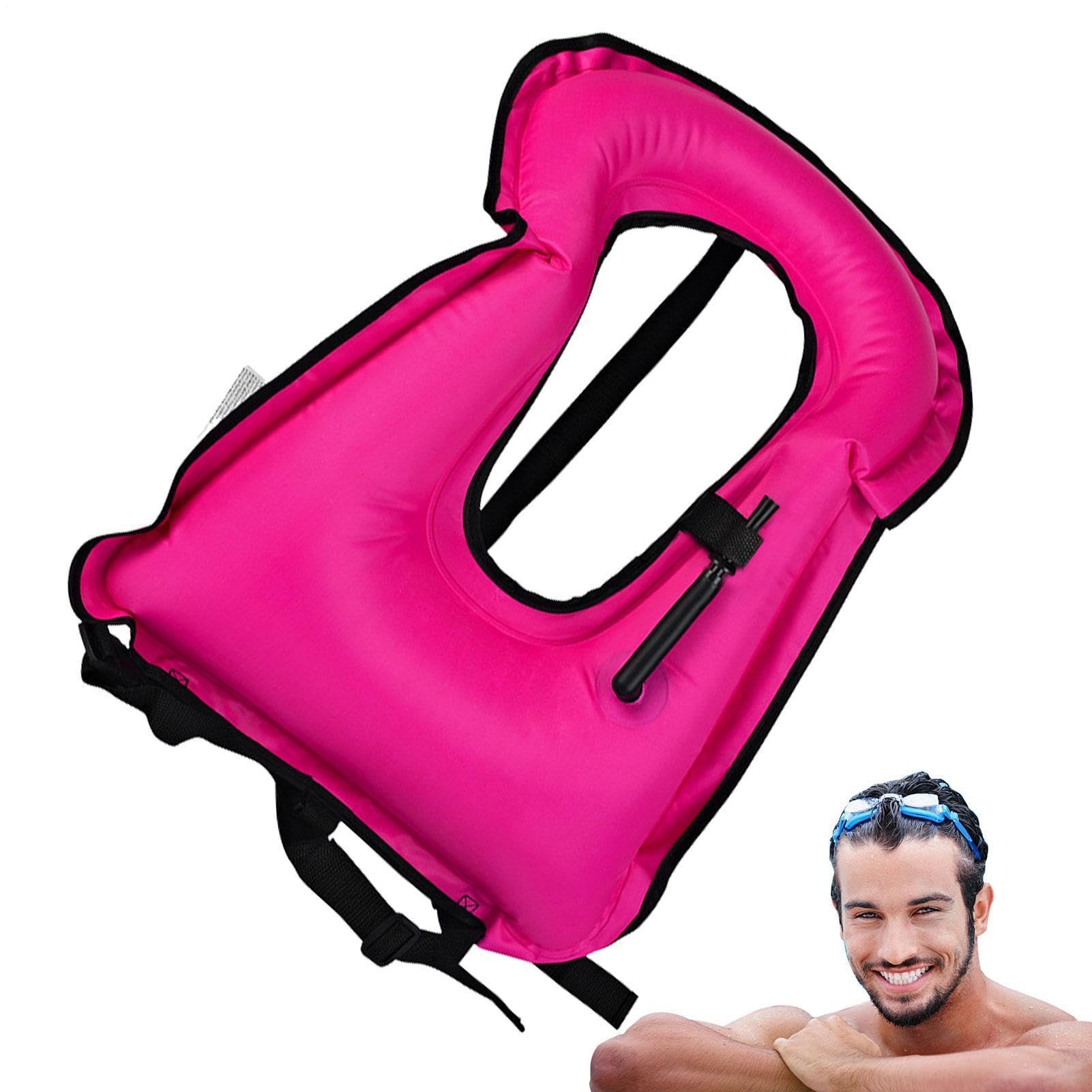 Gilet da snorkeling per adulti,Gilet da snorkeling gonfiabile - Giubbotti Snorkeling Regolabili per Pesca e Vela