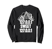 Sweet 127.0.0.1 Computer Programming Coder Coding Sweatshirt