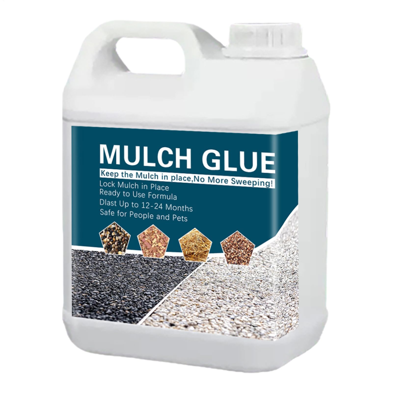 Gravel Fixing Material Specialized Gravel Hardening Glue For Walkways, Pebbles, Gardens, Driveways, Outdoor Landscaping Rock Glue Mixing Ratio: 30% Water, Landscaping Rock Glue Quick Drying Water