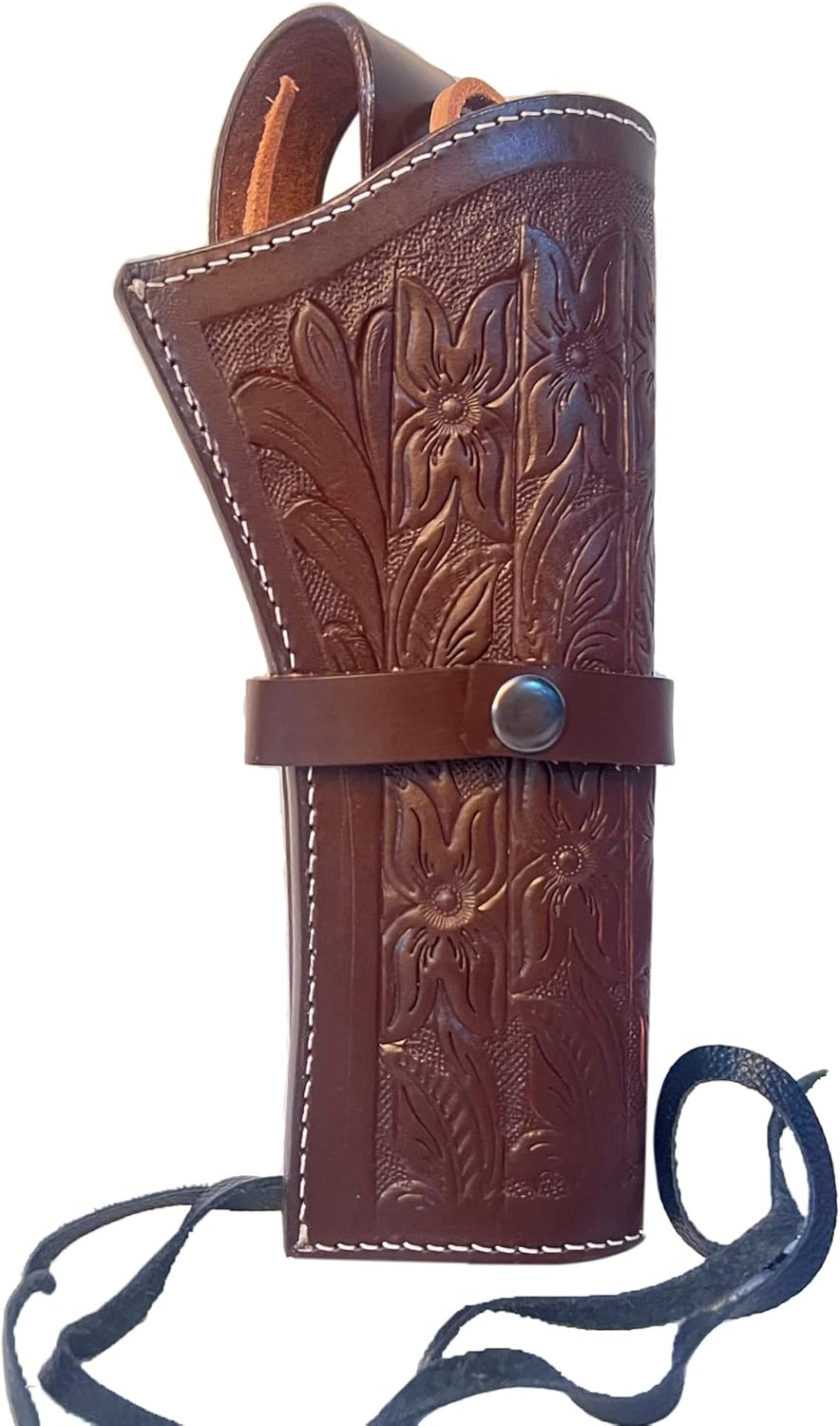 Hulara Leather Western Gun Holster Heritage Rough Rider .Colt SAA Wrangler Single Six Vaquero Uberti Cattleman Cowboy Holsters for 5.5" and 6.5" Barrel Revolver Holster
