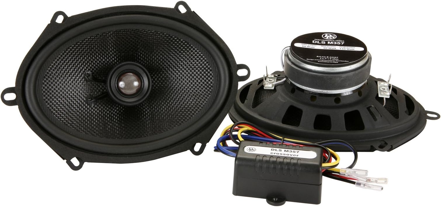 DLS Performance M357 2-Way 5" x 7" 150 Watts Coaxial Speaker (Pair) 5x7 150W