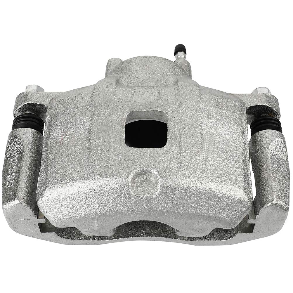 SCITOO 18B5032A Front Left Disc Brake Caliper w/Bracket Fit For Dodge Caliber 2007-2012, Single Piston