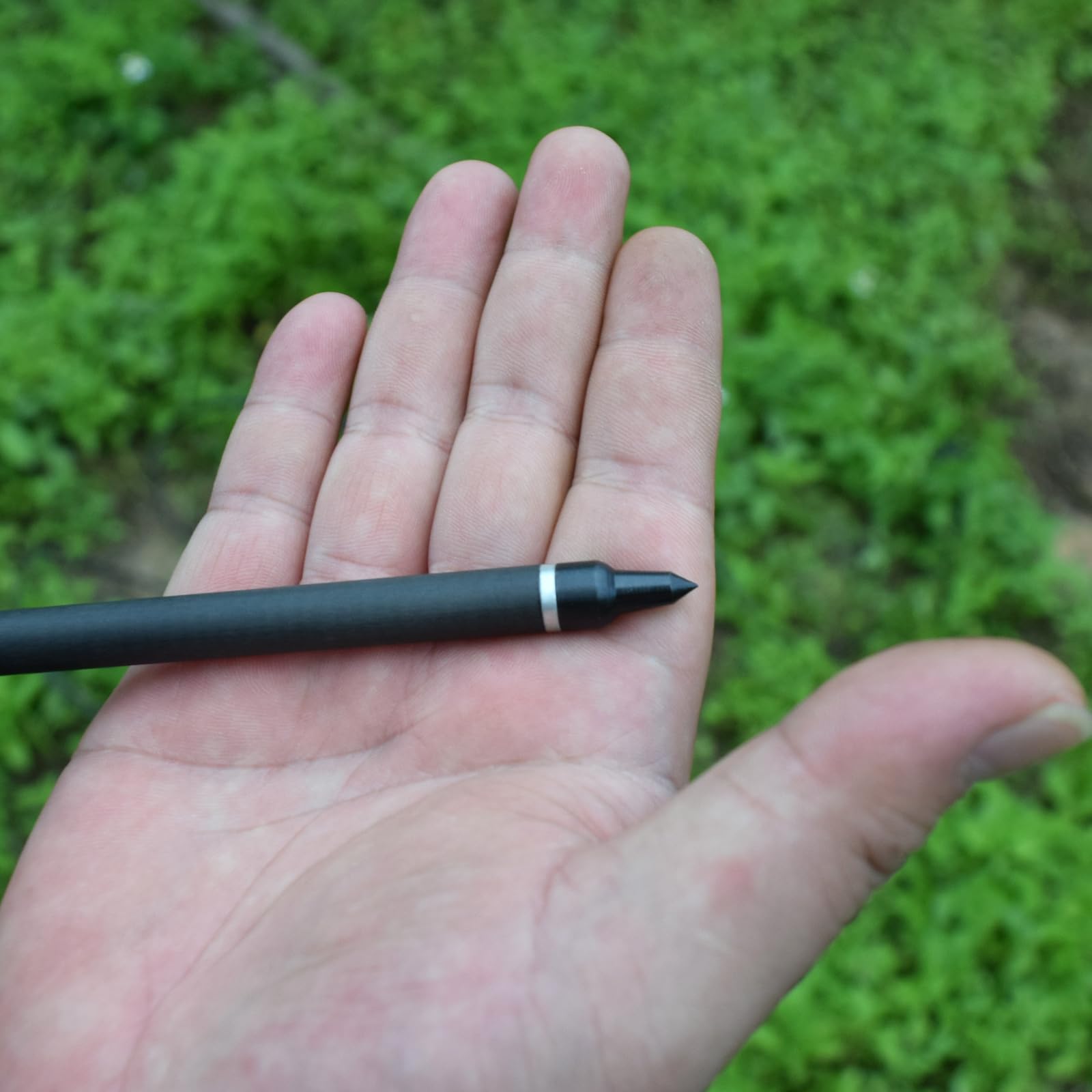 12 Stück Bogenschießen Pfeilspitzen Projektilspitzen Edelstahl Ziel Pfeil Tipps Jagdspitzen 100 Grains Broadheads für Pfeil und Bogen