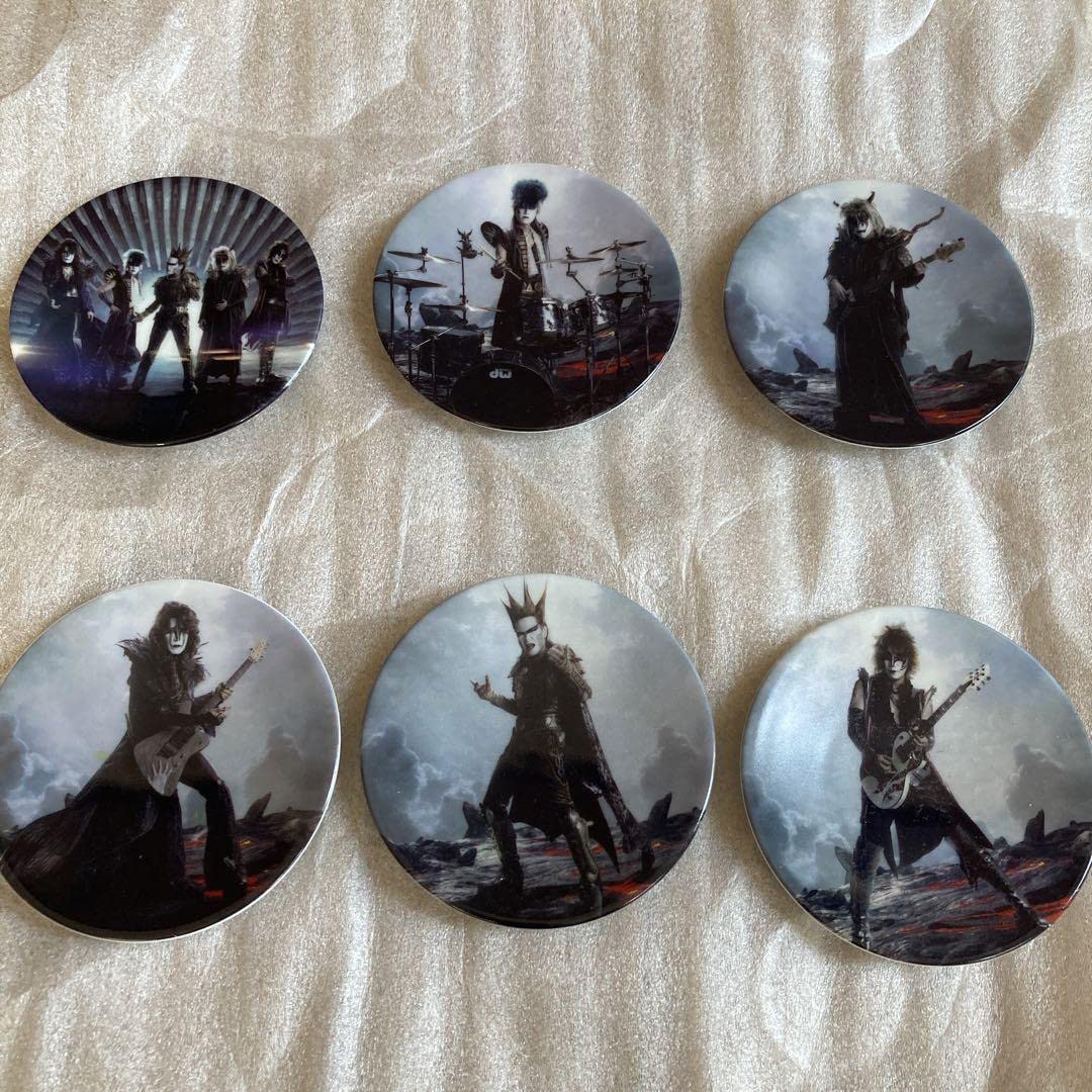 ☆聖飢魔Ⅱ☆35th記念ご尊影美濃焼小皿☆７枚セット未使用品☆ Amazon | 聖飢魔Ⅱ 35th記念ご尊影美濃焼小皿6枚セット | ノーブランド