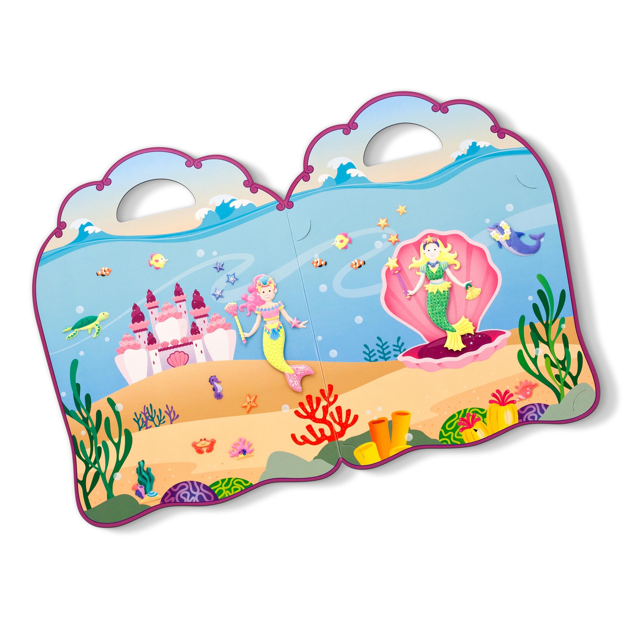 Melissa & Doug Bloc D Autocollants Réutilisables - La maison,Stickers,... pas cher