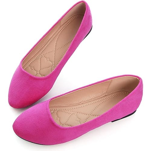 Dear Time Women Block Heel PU Pointed Toe Pumps Shoes