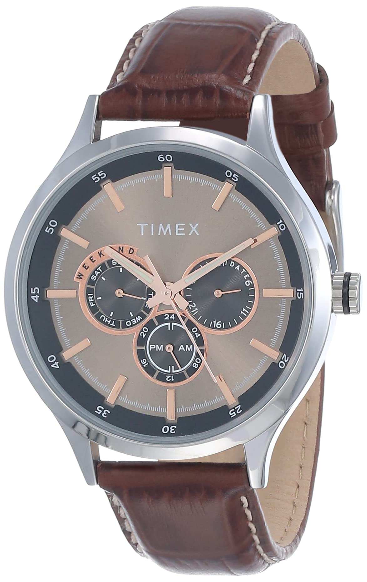 Timex Analog Black Dial Men's Watch-TW000T309