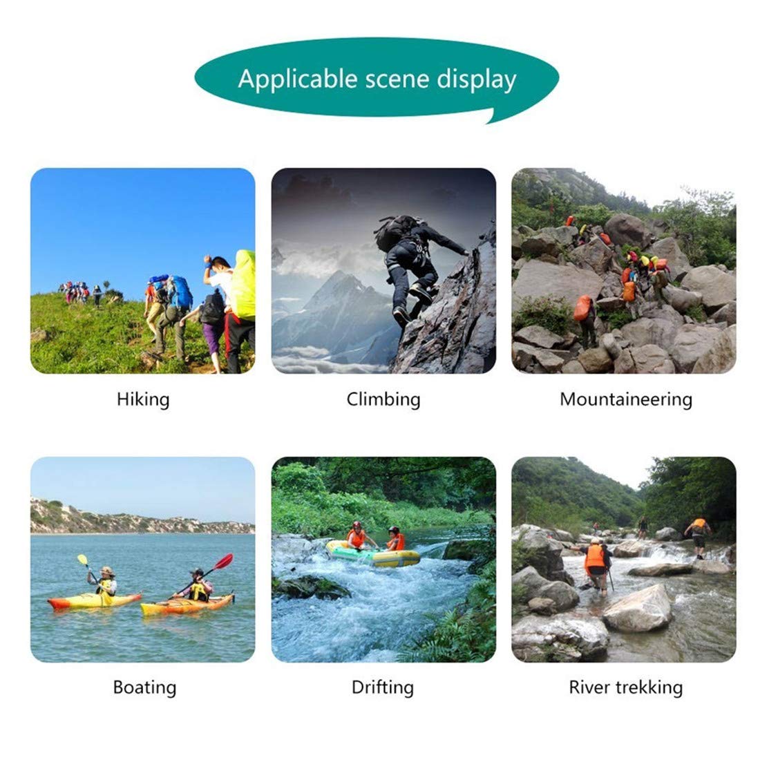Plecak turystyczny Outdoor wodoodporny plecak taktyczny torba wspinaczkowa plecak wojskowy torba Sport Camping piesze wycieczki wędkarstwo polowanie plecak 35L, 3, jeden rozmiar
