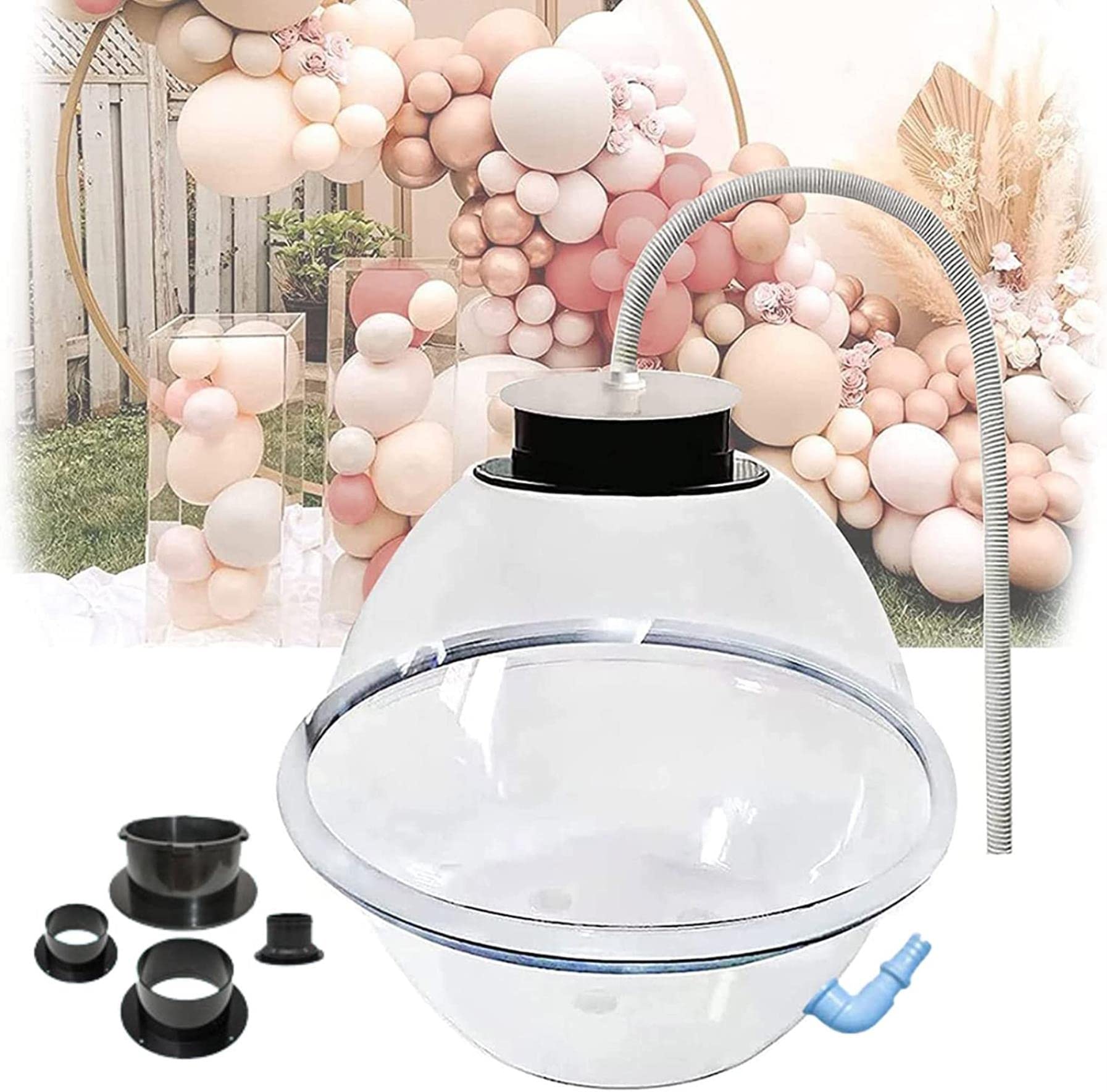 Machine à farcir les ballons transparente pour cadeaux et peluches
