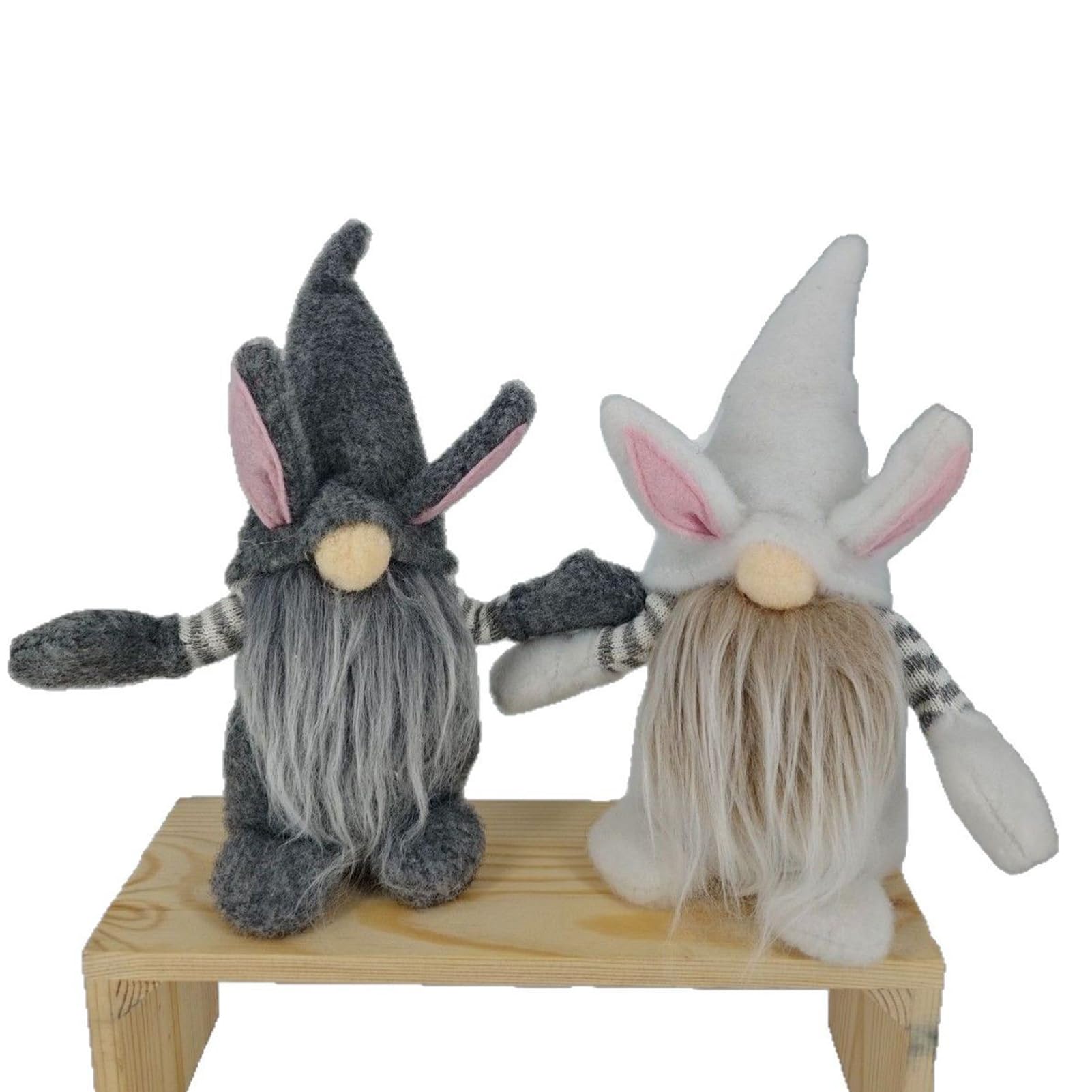 Kixzsaz Faceless Doll Ornament Easter Ornament Toy Spring Gnome Plush Doll Brings Joyful Vibe To Holiday Celebrations Easter Faceless Cute Rabbit