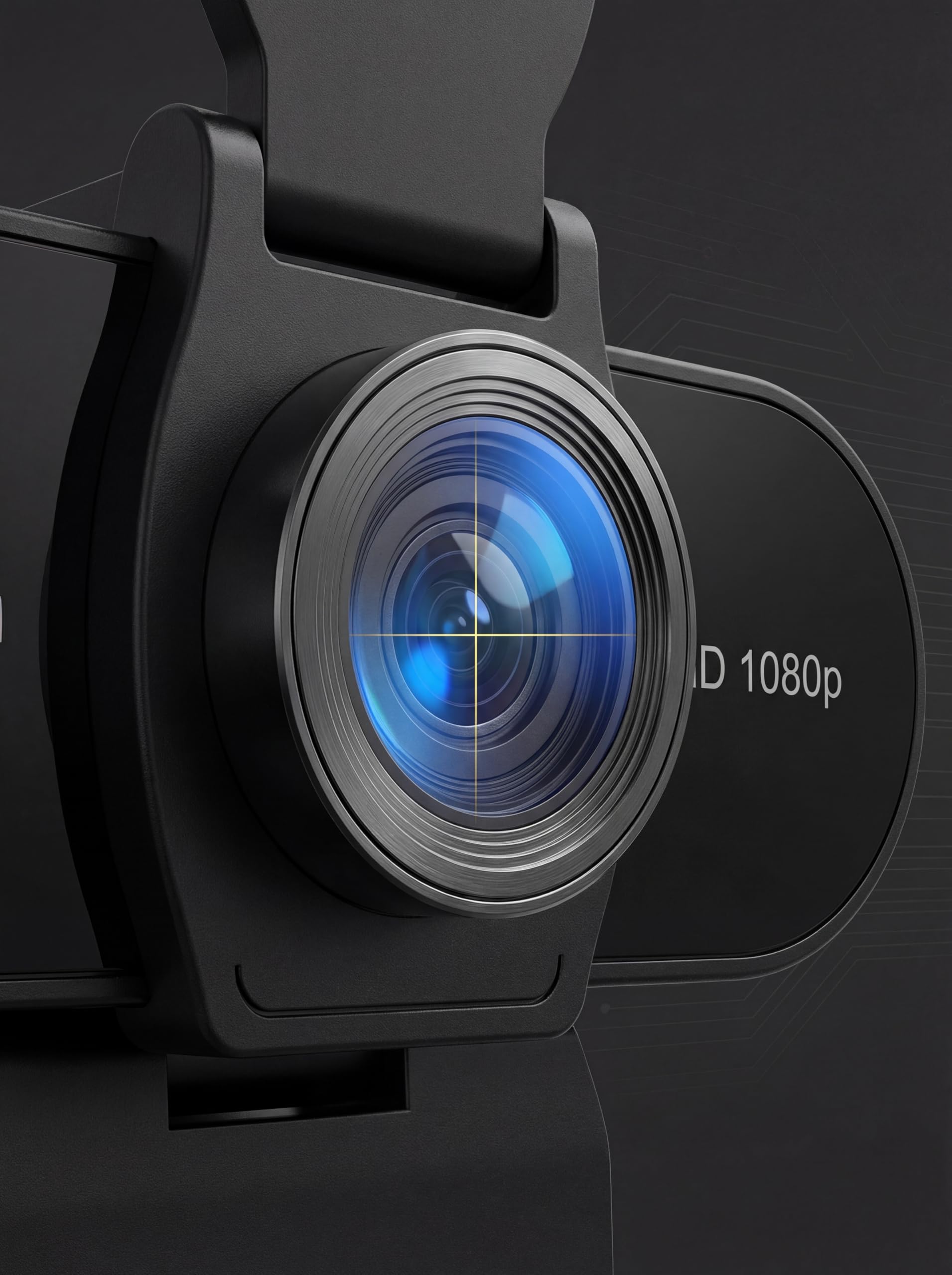 Webcam HD 1080P con microfono, cancellazione del rumore, copertura della privacy, obiettivo grandangolare, correzione automatica della luce, webcam USB Plug & Play per laptop, desktop, PC