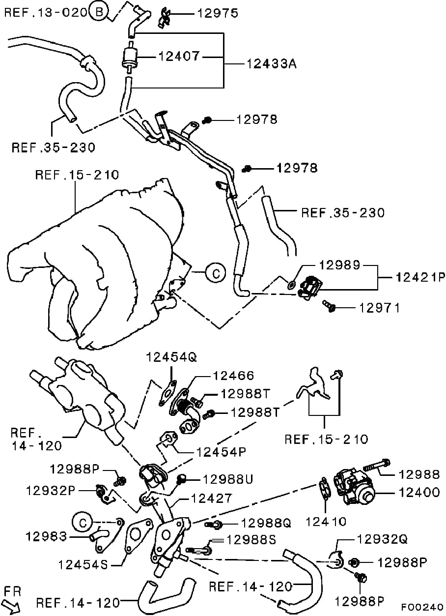 OEM# 8657A049 K5T46693 CP588 Vapor Canister Purge Solenoid YMRL-AUTO